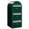 algru_bobi_trio_verde_oscuro_ral_6009_boca_carta_inox