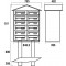 JOMA BCP  - 12 Buzones - medidas