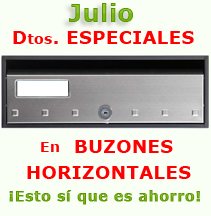 Buzones Horizontales Descuentos Especiales