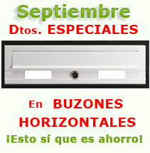 Buzones Horizontales Descuentos Especiales