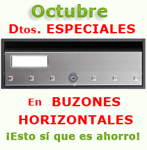 Buzones Horizontales Descuentos Especiales